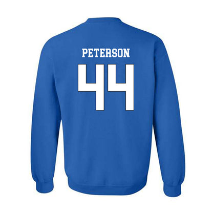 Grand Valley - NCAA Football : Drew Peterson - Royal Replica Sweatshirt