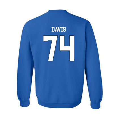 Grand Valley - NCAA Football : Jordan Davis - Royal Replica Sweatshirt