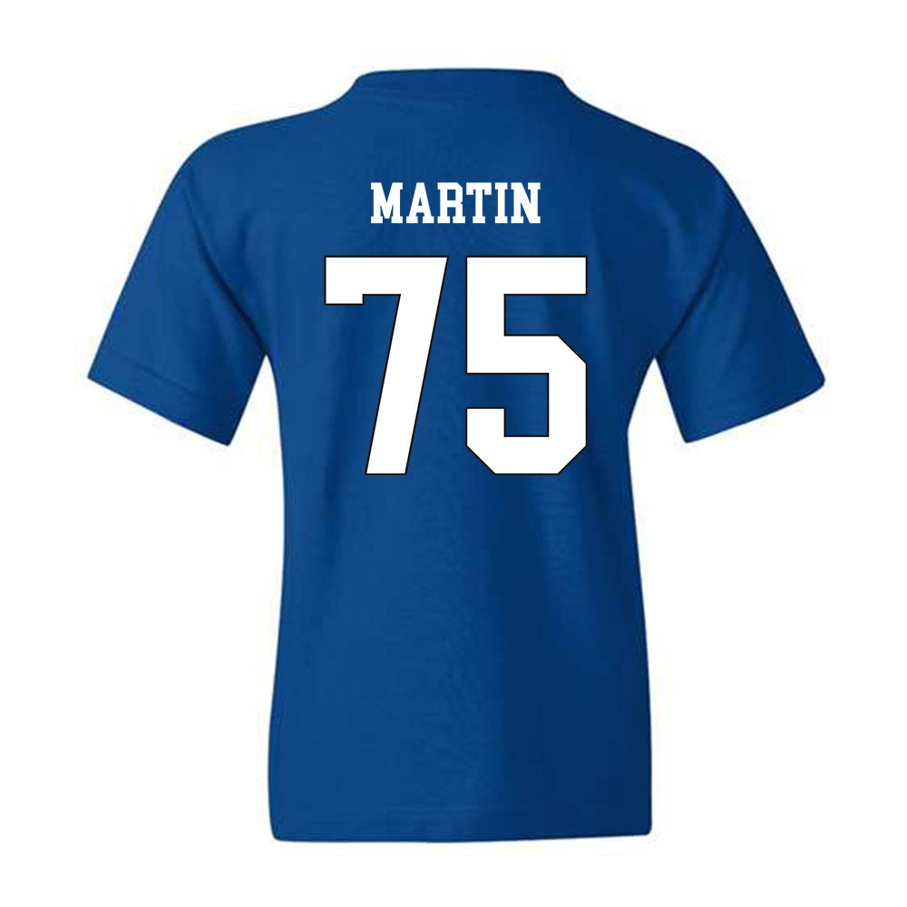 Grand Valley - NCAA Football : Joshua Martin - Royal Replica Youth T-Shirt