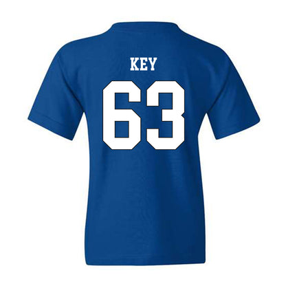 Grand Valley - NCAA Football : Breon Key - Royal Replica Youth T-Shirt