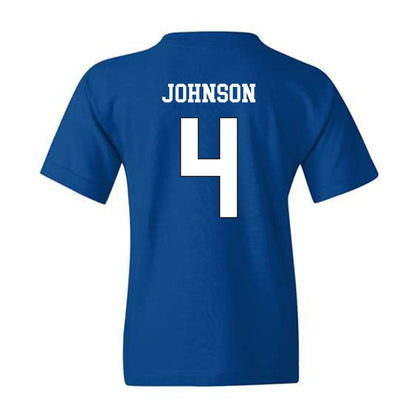Grand Valley - NCAA Football : Darrell Johnson - Youth T-Shirt Replica Shersey