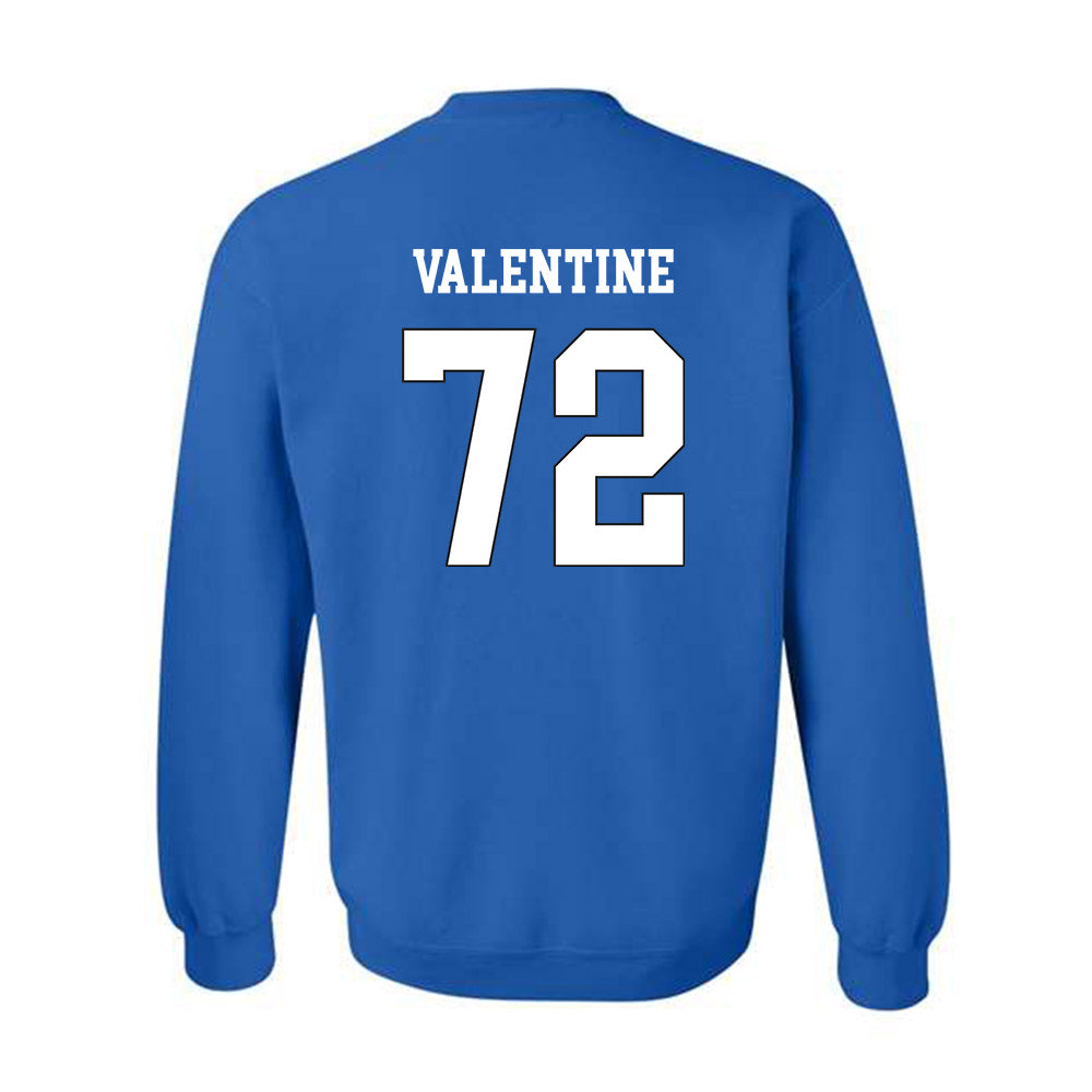Grand Valley - NCAA Football : Evan Valentine - Crewneck Sweatshirt Replica Shersey
