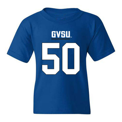 Grand Valley - NCAA Football : Gabriel Brown - Royal Replica Youth T-Shirt