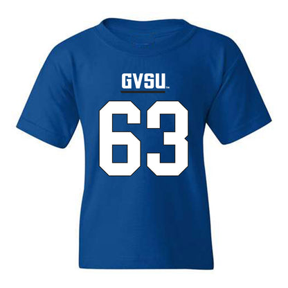 Grand Valley - NCAA Football : Breon Key - Royal Replica Youth T-Shirt