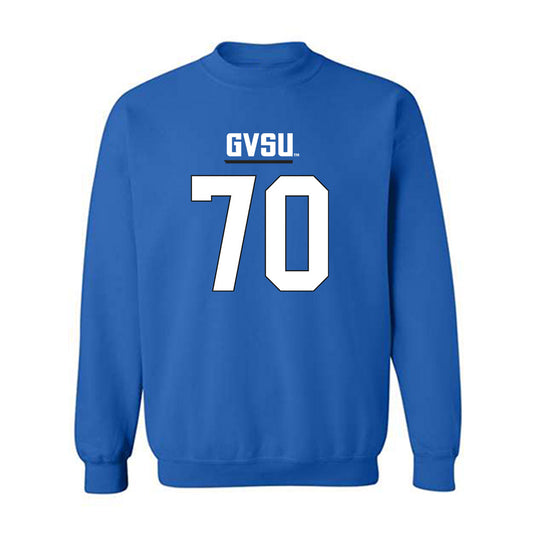 Grand Valley - NCAA Football : Garrett Carroll - Crewneck Sweatshirt Replica Shersey