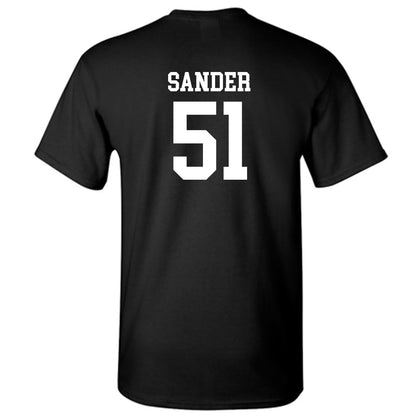 Grand Valley - NCAA Football : Joshua Sander - Black Classic Short Sleeve T-Shirt