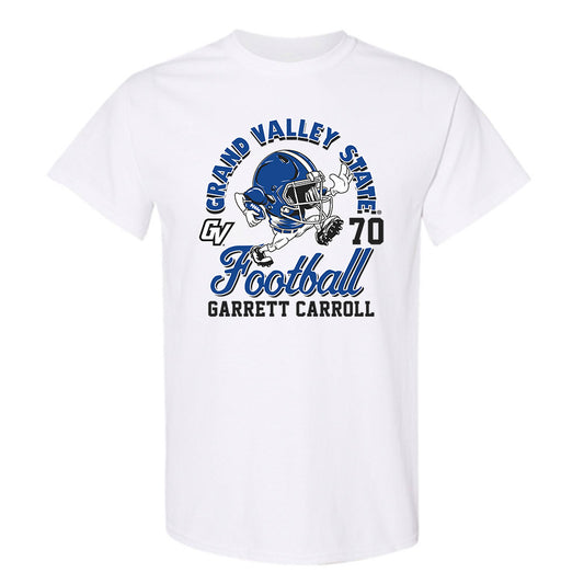 Grand Valley - NCAA Football : Garrett Carroll - T-Shirt Fashion Shersey