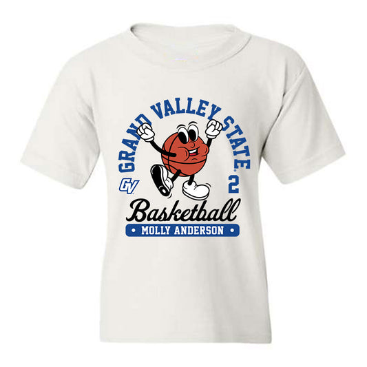 Grand Valley - NCAA Women's Basketball : Molly Anderson - Youth T-Shirt Classic Fashion Shersey