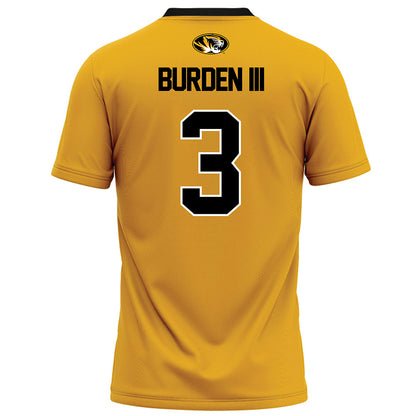 Missouri - NCAA Football : Luther Burden III - Gold Jersey
