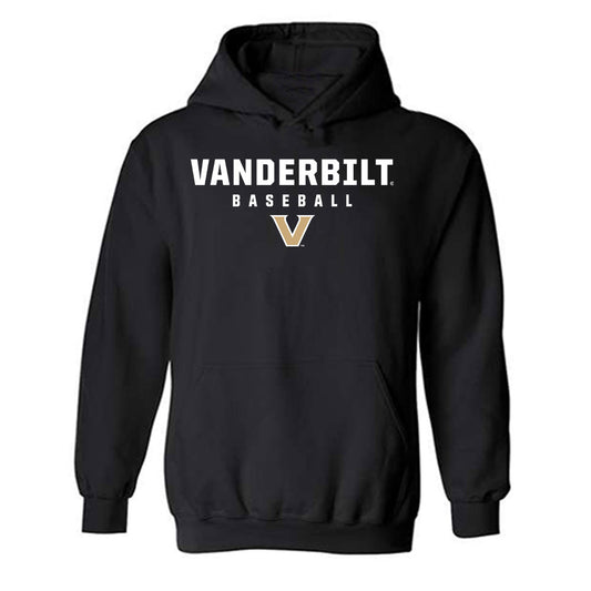 Vanderbilt - NCAA Baseball : Jacob Humphrey - Hooded Sweatshirt Classic Shersey