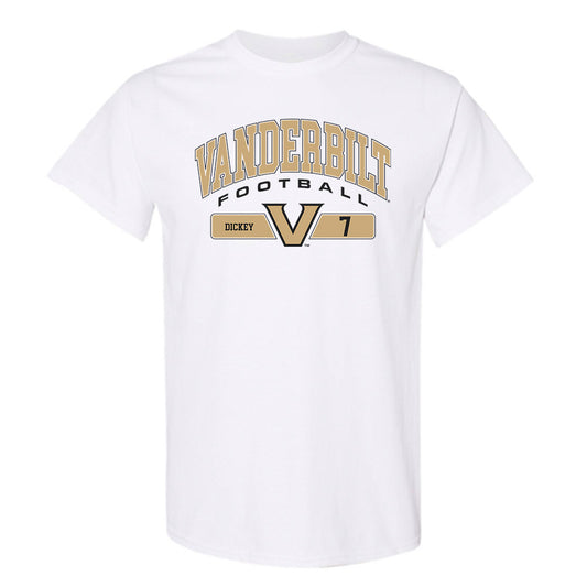 Vanderbilt - NCAA Football : Drew Dickey - T-Shirt Classic Fashion Shersey