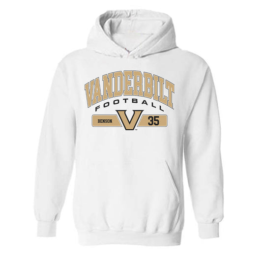 Vanderbilt - NCAA Football : Deago Benson - Hooded Sweatshirt Classic Fashion Shersey