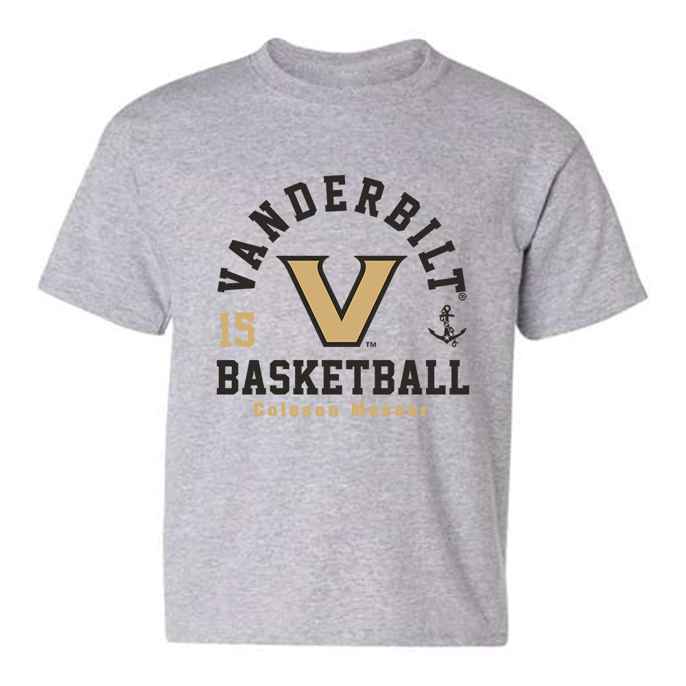 Vanderbilt - NCAA Men's Basketball : Coleson Messer - Youth T-Shirt Classic Fashion Shersey