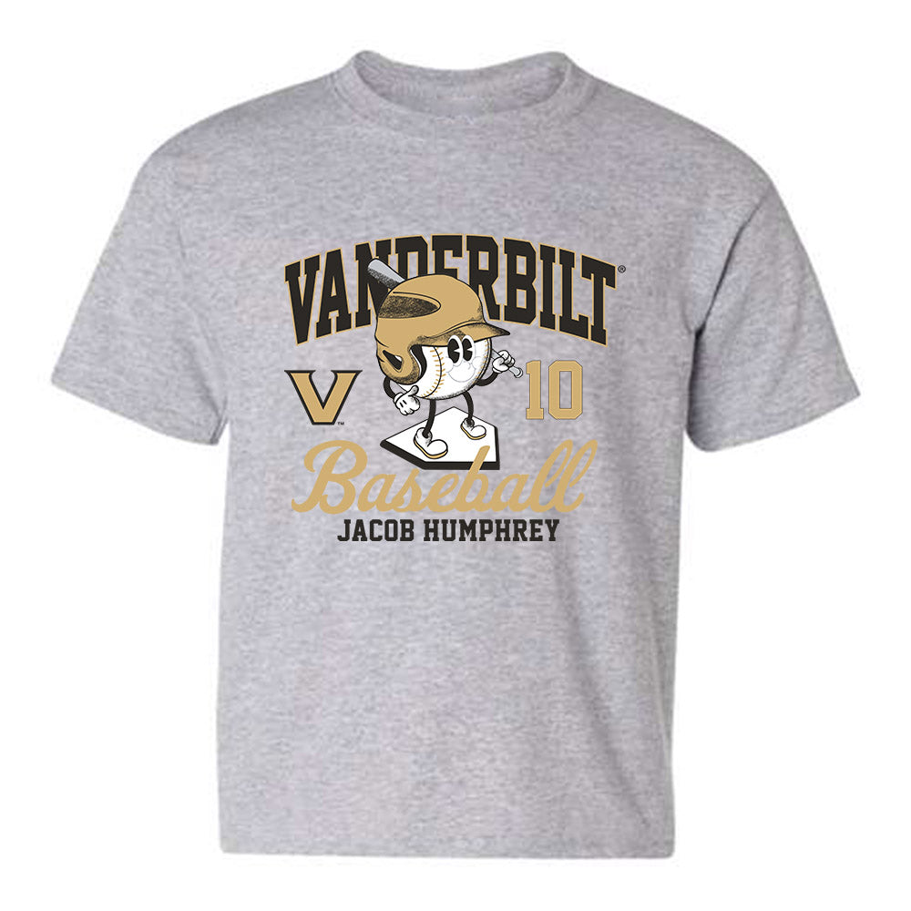 Vanderbilt - NCAA Baseball : Jacob Humphrey - Youth T-Shirt Classic Fashion Shersey