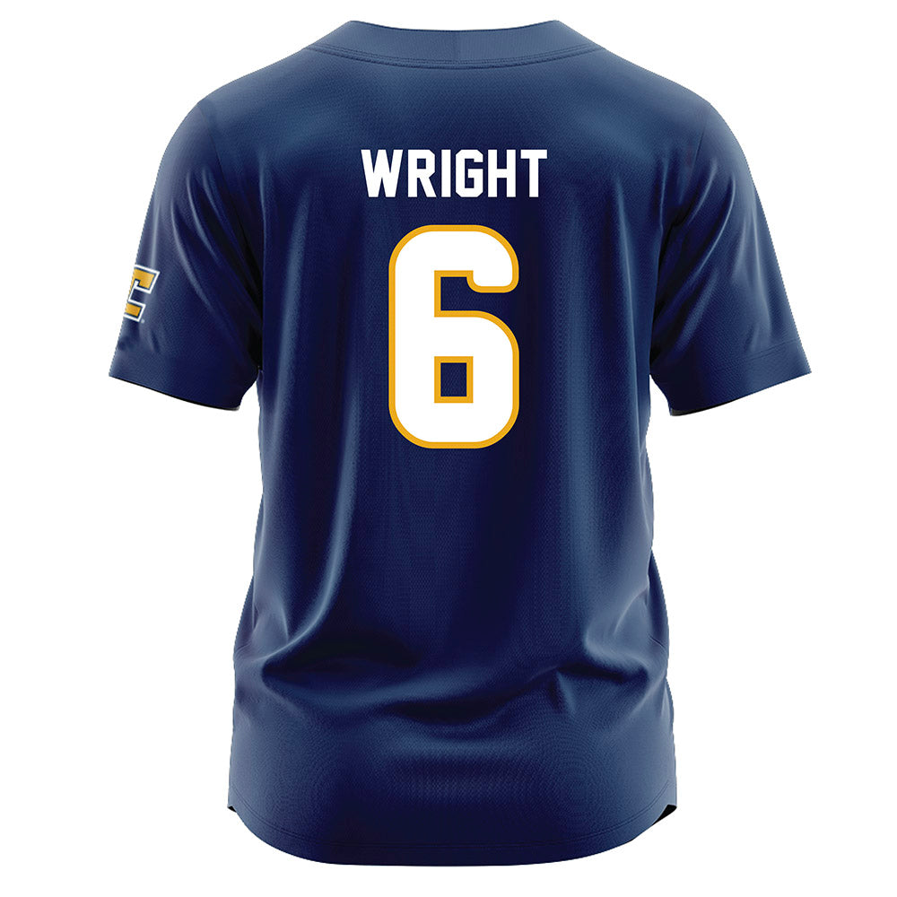 UTC - NCAA Softball : Zoe Wright - Baseball Jersey