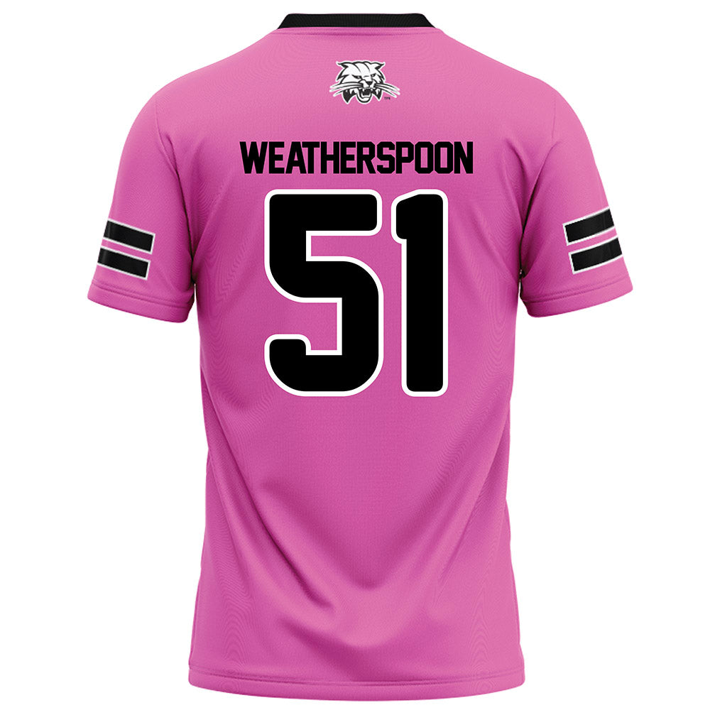 Ohio - NCAA Football : Davion Weatherspoon - Fashion Jersey
