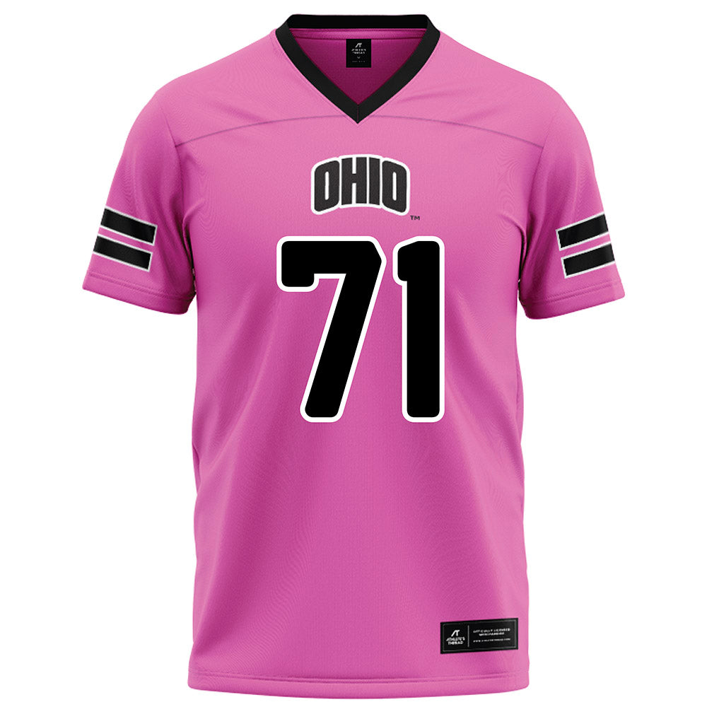 Ohio - NCAA Football : Aidan Johnson - Pink Jersey