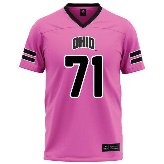 Ohio - NCAA Football : Aidan Johnson - Pink Jersey