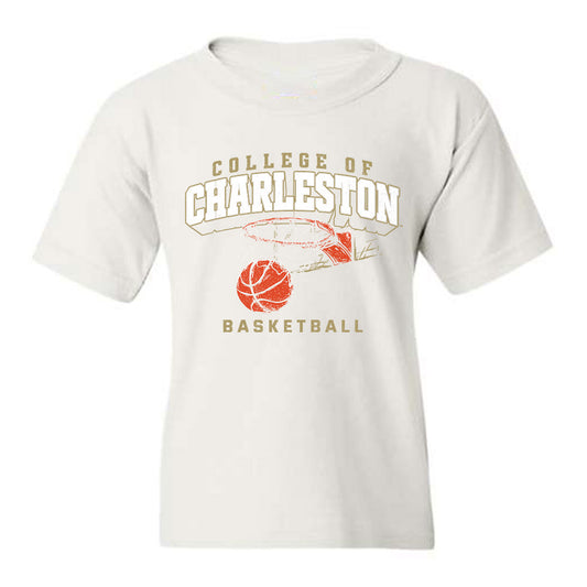 Charleston - NCAA Men's Basketball : Frankie Policelli - Sports Shersey Youth T-Shirt