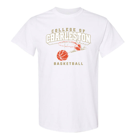 Charleston - NCAA Men's Basketball : Frankie Policelli - Sports Shersey Short Sleeve T-Shirt