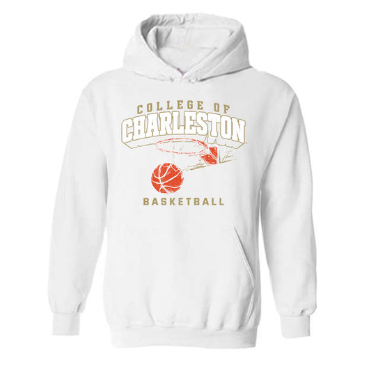 Charleston - NCAA Men's Basketball : Frankie Policelli - Sports Shersey Hooded Sweatshirt