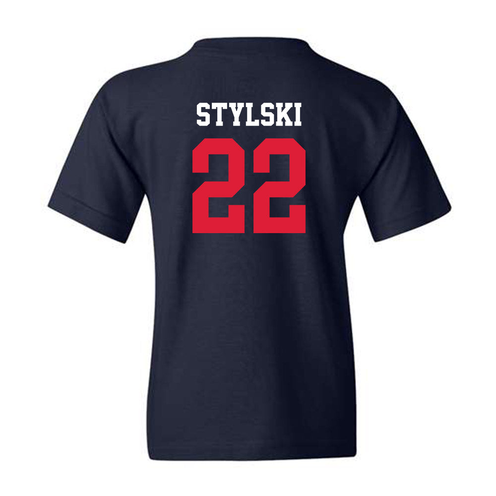 Dayton - NCAA Football : Ty Stylski - Navy Classic Shersey Youth T-Shirt