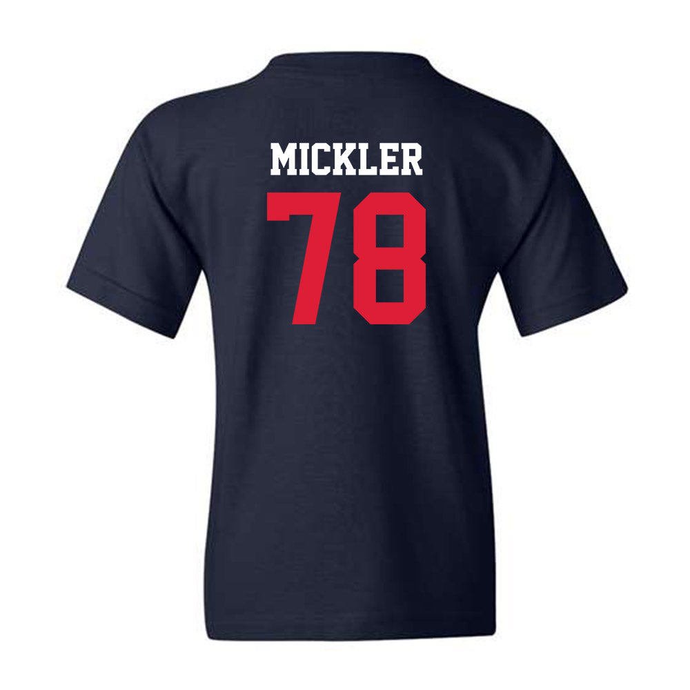 Dayton - NCAA Football : Johnny Mickler - Navy Classic Shersey Youth T-Shirt