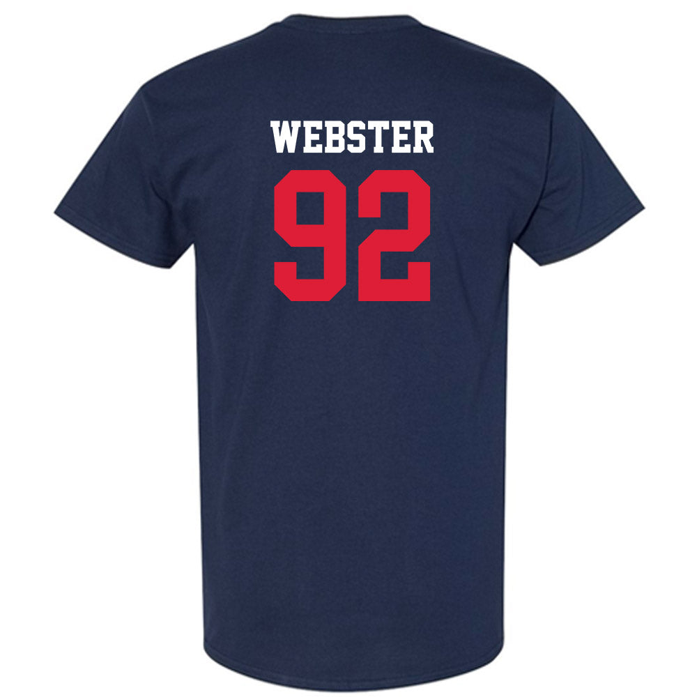 Dayton - NCAA Football : Sam Webster - Navy Classic Shersey Short Sleeve T-Shirt