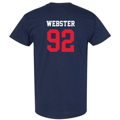 Dayton - NCAA Football : Sam Webster - Navy Classic Shersey Short Sleeve T-Shirt