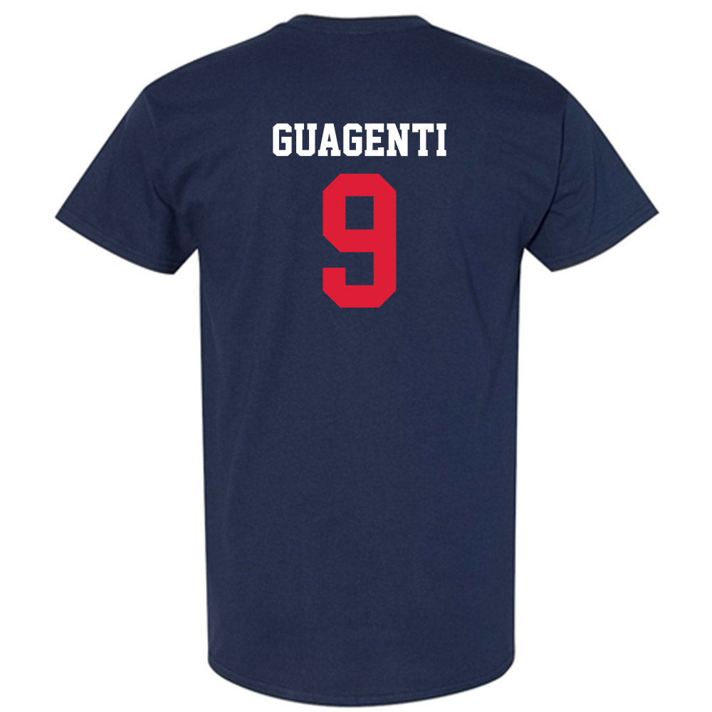 Dayton - NCAA Football : Joey Guagenti - Navy Classic Shersey Short Sleeve T-Shirt