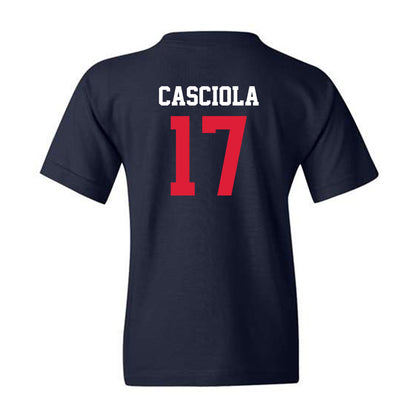 Dayton - NCAA Football : Dante Casciola - Navy Classic Shersey Youth T-Shirt