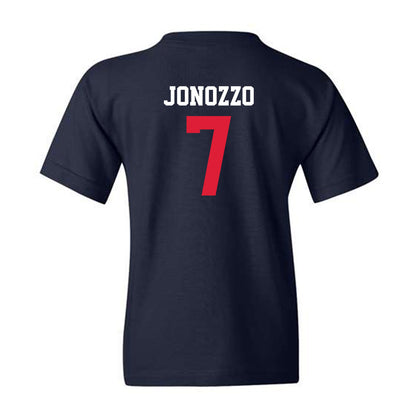 Dayton - NCAA Football : Jeremy Jonozzo - Navy Classic Shersey Youth T-Shirt