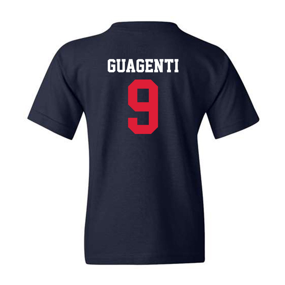 Dayton - NCAA Football : Joey Guagenti - Navy Classic Shersey Youth T-Shirt