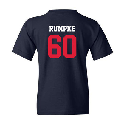 Dayton - NCAA Football : Marc Rumpke - Navy Classic Shersey Youth T-Shirt