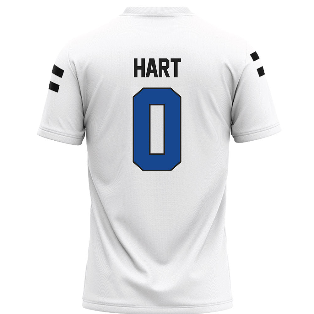 Grand Valley - NCAA Football : Grant Hart - White Football Jersey