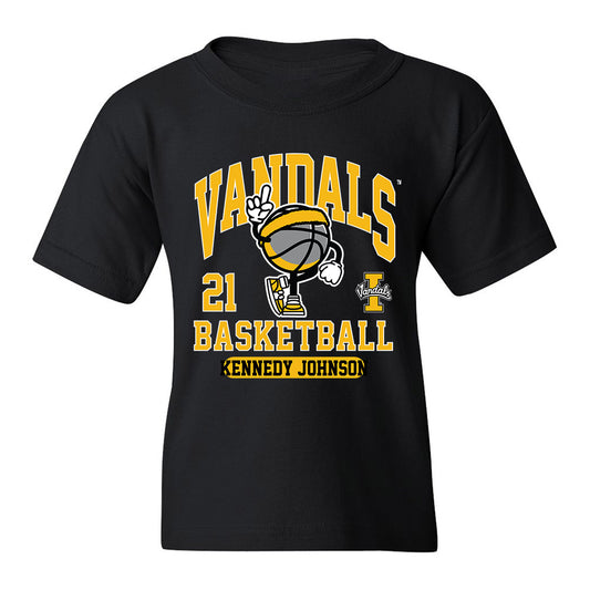 Idaho - NCAA Women's Basketball : Kennedy Johnson - Black Classic Youth T-Shirt
