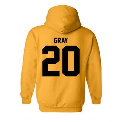 Idaho - NCAA Women's Basketball : Georgia Gray - Gold Classic Hooded Sweatshirt