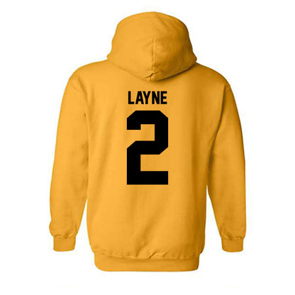 Idaho - NCAA Football : Jack Layne - Gold Classic Hooded Sweatshirt