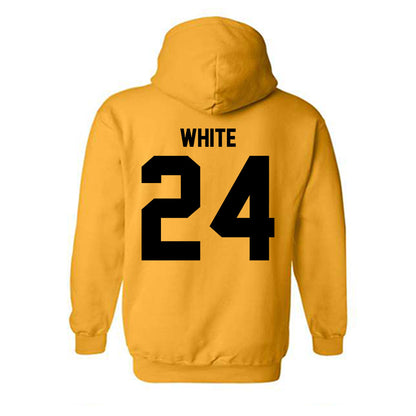 Idaho - NCAA Football : James White - Gold Classic Hooded Sweatshirt