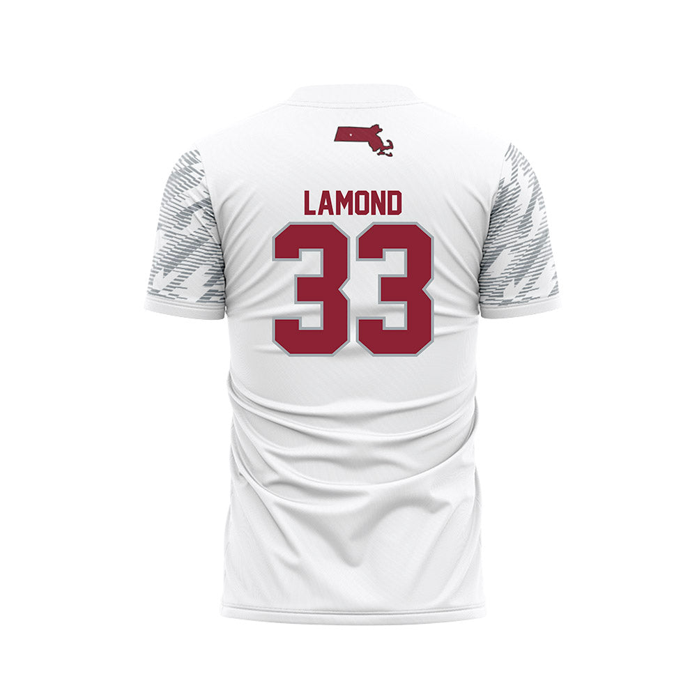 UMass - NCAA Women's Soccer : Ashley Lamond - White Jersey
