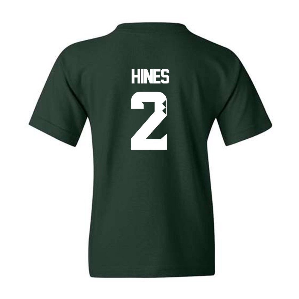 Hawaii - NCAA Football : Tylan Hines - Forest Green Classic Shersey Youth T-Shirt