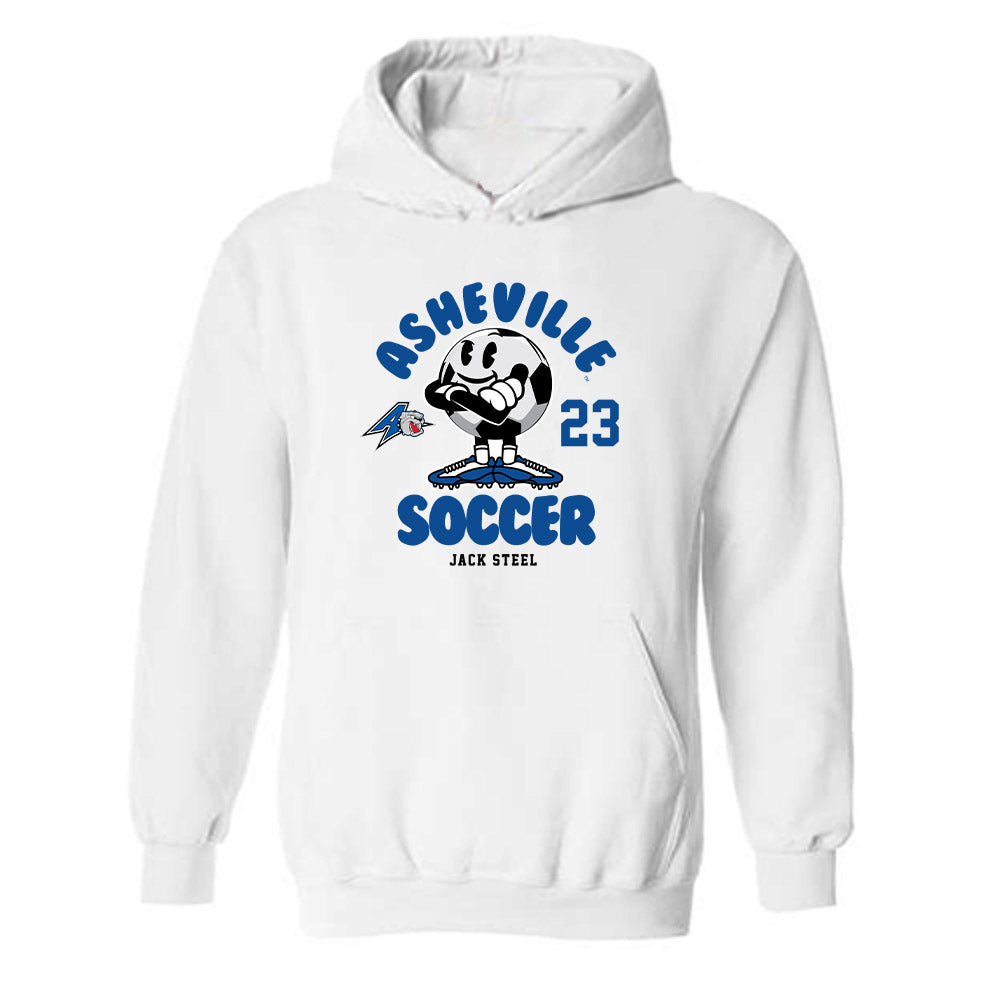 UNC Asheville - NCAA Men's Soccer : Jack Steel - Hooded Sweatshirt Fashion Shersey