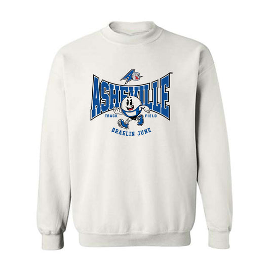 UNC Asheville - NCAA Men's Track & Field (Outdoor) : Braelin June - Crewneck Sweatshirt Fashion Shersey