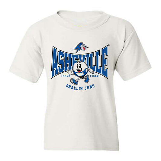 UNC Asheville - NCAA Men's Track & Field (Outdoor) : Braelin June - Youth T-Shirt Fashion Shersey