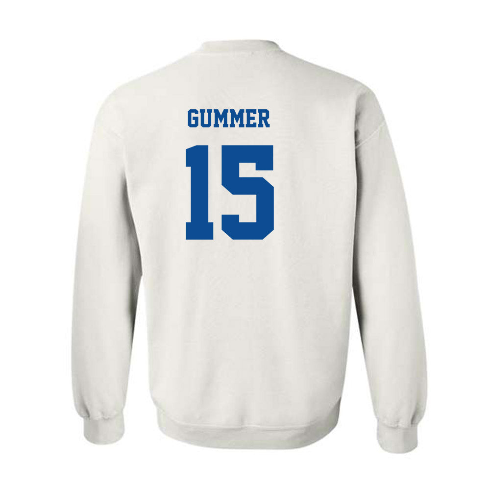 UNC Asheville - NCAA Men's Soccer : Aiden Gummer - White Classic Sweatshirt