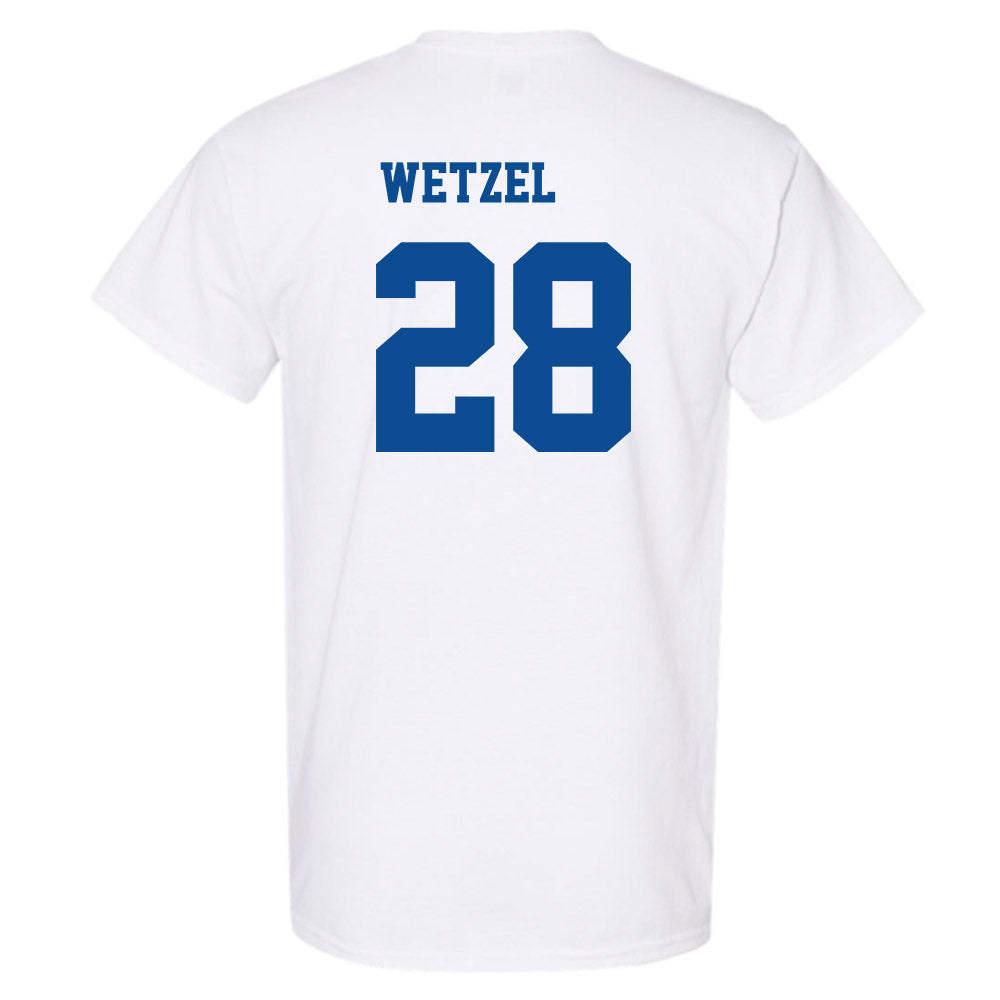UNC Asheville - NCAA Men's Soccer : Isaac Wetzel - White Classic Short Sleeve T-Shirt