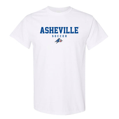 UNC Asheville - NCAA Men's Soccer : Stewart Patnaud - White Classic Short Sleeve T-Shirt
