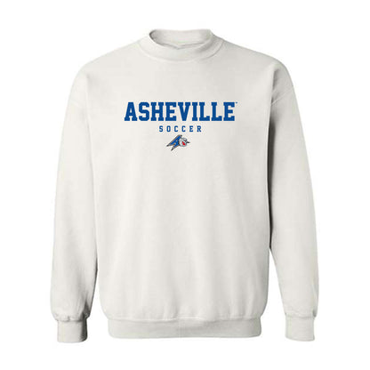 UNC Asheville - NCAA Men's Soccer : Isaac Wetzel - White Classic Sweatshirt