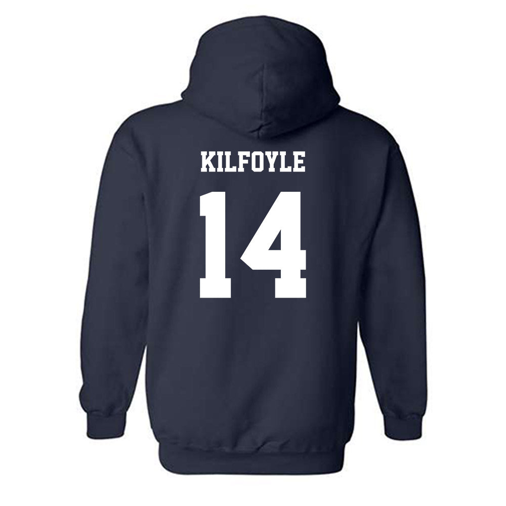 Butler - NCAA Baseball : Shane Kilfoyle - Hooded Sweatshirt Classic Shersey