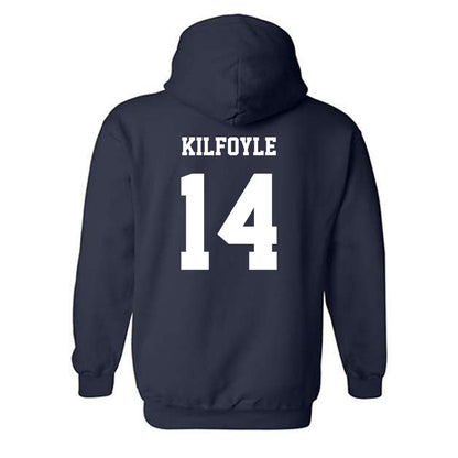 Butler - NCAA Baseball : Shane Kilfoyle - Hooded Sweatshirt Classic Shersey